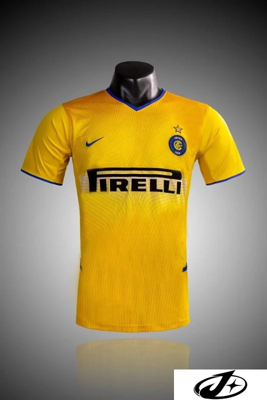 Retro 02/03 Inter Milan Third Yellow Jersey