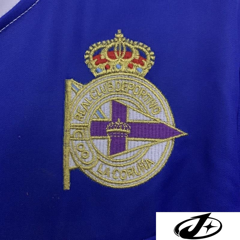 03/04 Retro Deportivo La Coruna Home Jersey - Image 9