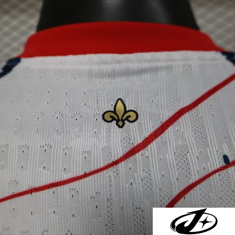 Player Version 25/26 PSG/Paris Saint-Germain White with Abstract Art Pattern Jersey - Image 5