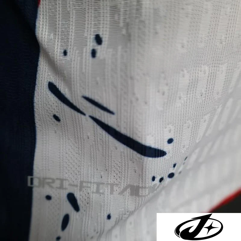 Player Version 25/26 PSG/Paris Saint-Germain White with Abstract Art Pattern Jersey - Image 7
