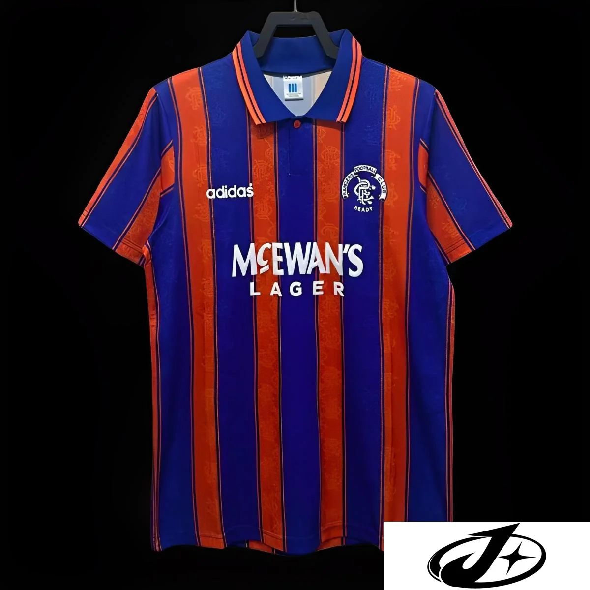 Retro 93-94 Rangers Away Soccer Jersey - Image 2