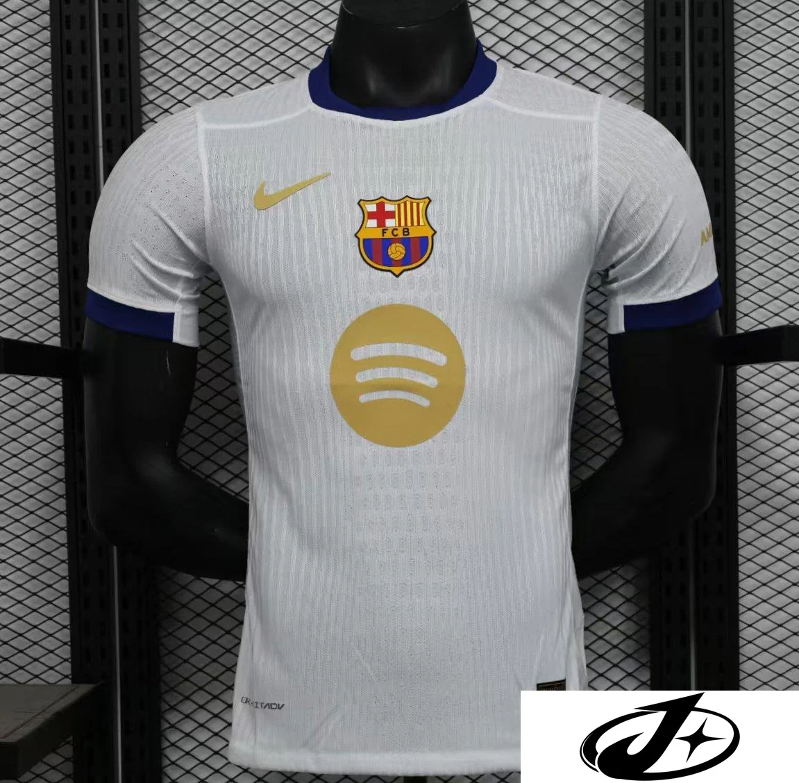 Player Version 24/25 Barcelona 125Th White Special Jersey