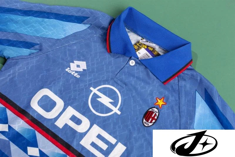 RETRO 94/95 AC Milan Second Away Game Soccer Jersey - Image 9